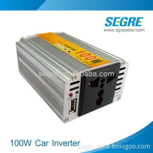 dc 12v to ac 220v car power 100 watt inverter